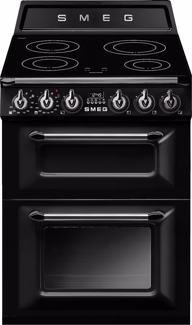 Smeg Victoria Induksjonskomfyr TR62IBL2 (60cm)