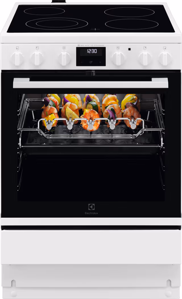 Electrolux 600 Keramisk komfyr LKR66449NW (60cm)