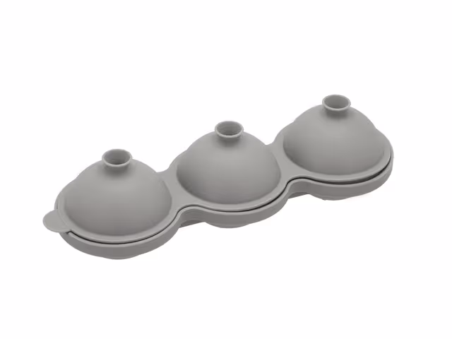 Funktion Ice ball mould 24 x 8 x 6,5 cm Grey