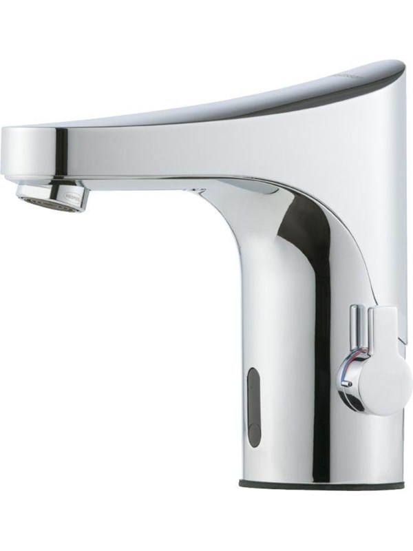 FM Mattsson 9000e tronic sensor operated basin mixer