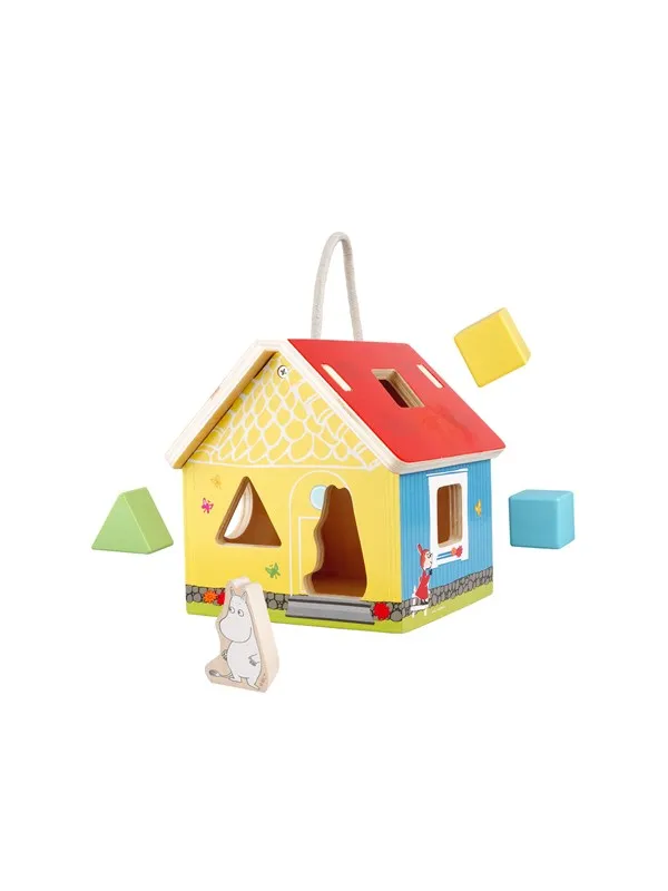 MOOMIN - Shaped Sorting Box - House