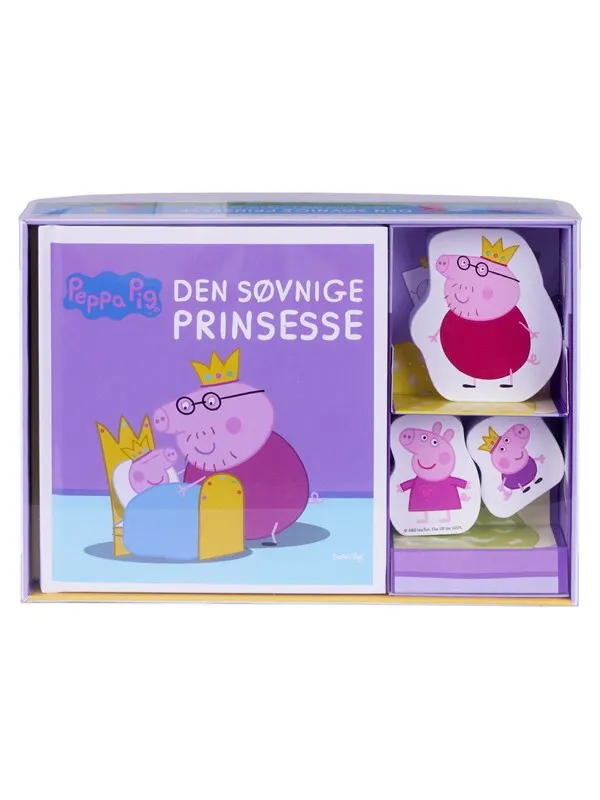 - Bog med 3 træfigurer - Den Søvnige Pri