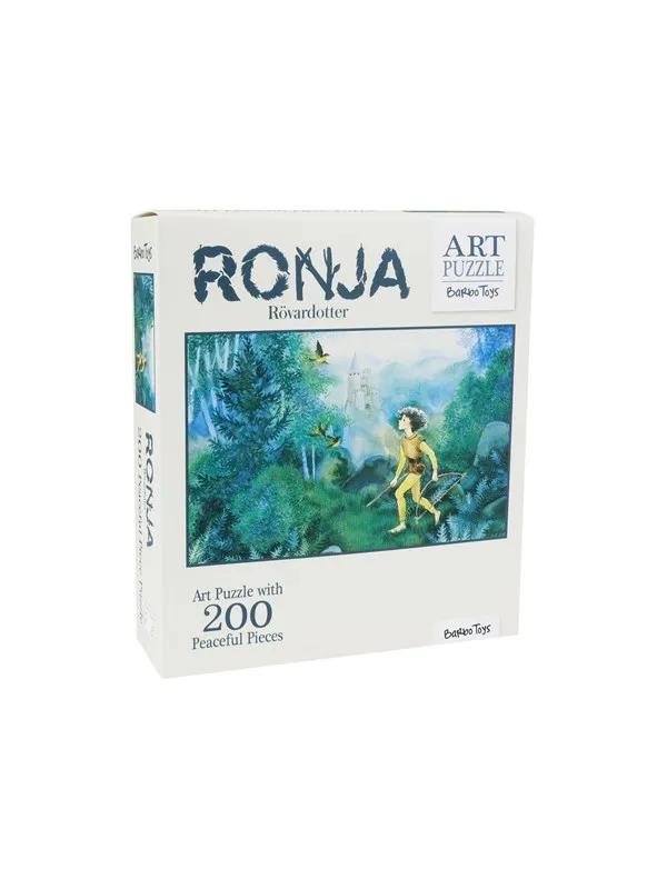 Astrid Lindgren Ronja Røverdatter - Art Puzzle - 200pcs - Ronja