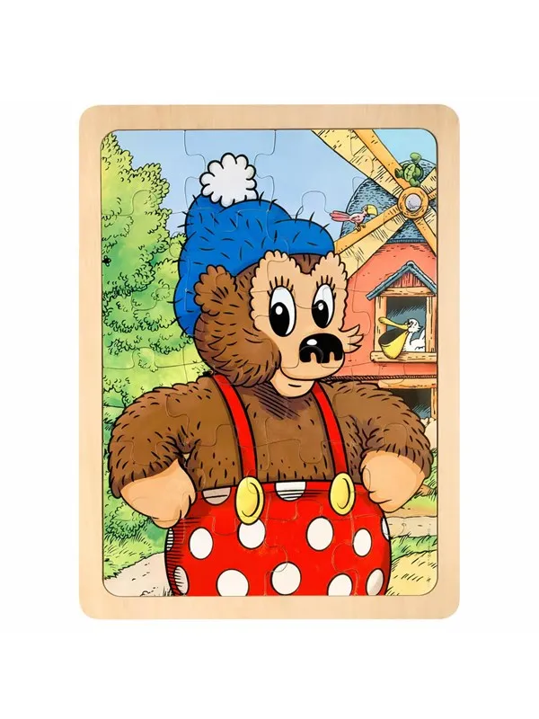 Rasmus Klump - Framed Wooden Puzzle