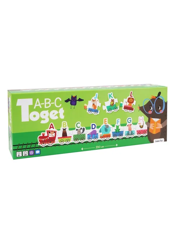 Barbo Classic Puzzle Train - Animal ABC (DK)