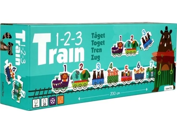 Barbo Classic Puzzle Train - Animal 123 (INT)