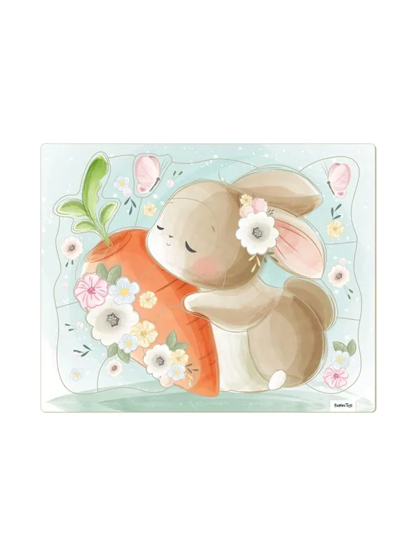 Barbo Classic Framed Cardboard Puzzle - Rabbit