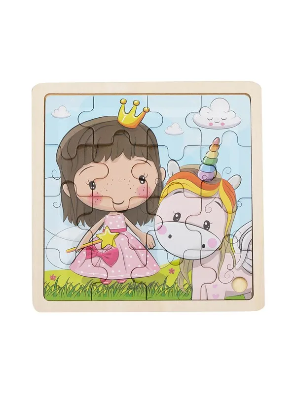 Lillie & Ellie - Framed Wooden Puzzle