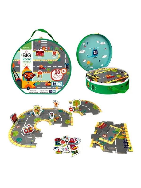 Barbo Classic Floor Suitcase Puzzle - Big Road