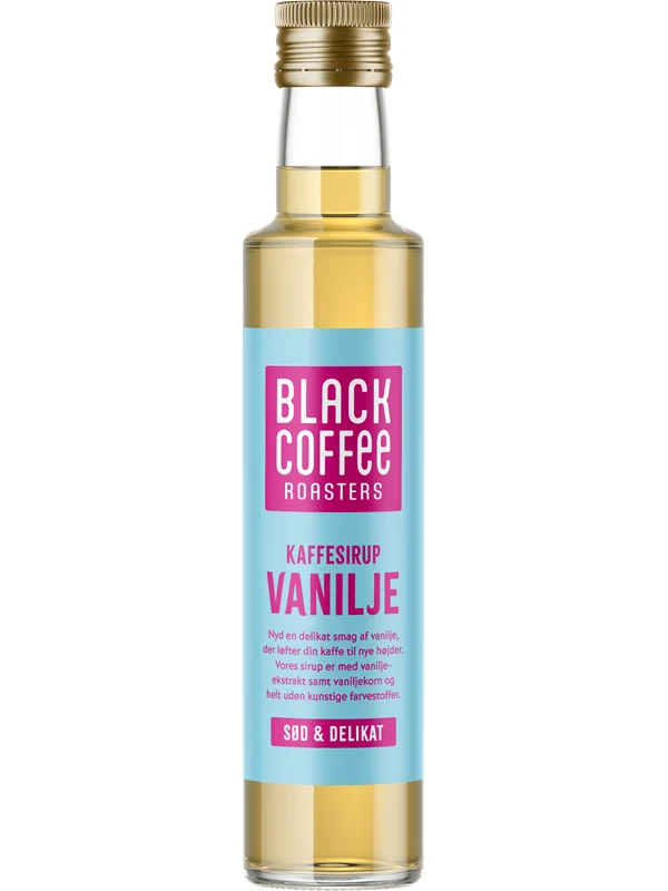 Black Coffe Roasters Vanilla Coffee sirup - 250ml