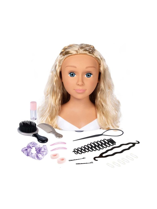 Smoby My Beauty Hairdressing Doll Blonde with Accessories 19pcs.