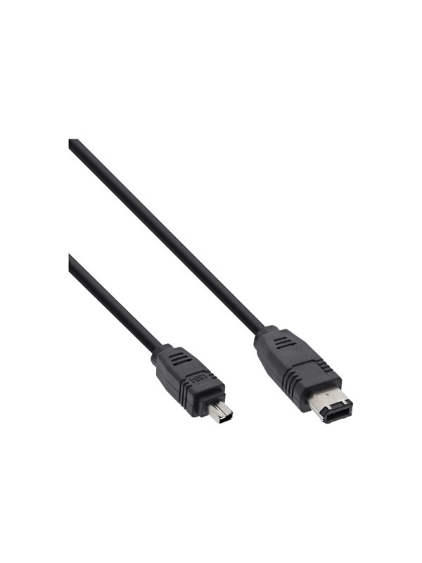 InLine - IEEE 1394 cable - 6 PIN FireWire to 4 PIN FireWire - 1.8 m
