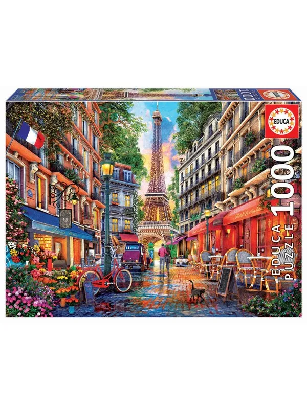 Educa 1000 Paris Dominic Davison 3D Puslespill