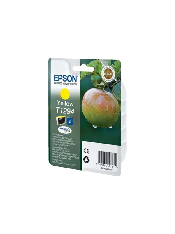 Epson T1294 Ink Cartridge - Yellow - Blekkpatron Yellow