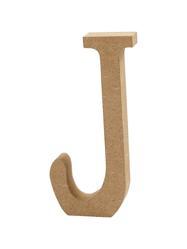 Creativ Company Letter J MDF 13cm 1pc.