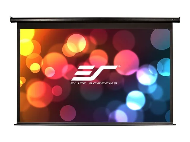 Elite Spectrum Series Elecric84H - Projeksjonsskjerm - takmonterbar, veggmonterbar - motorisert - 84" (213 cm) - 16:9 - Matte White - svart