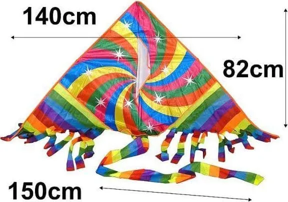 Adar Regnbuedrage 170x83cm 495968 ADAR