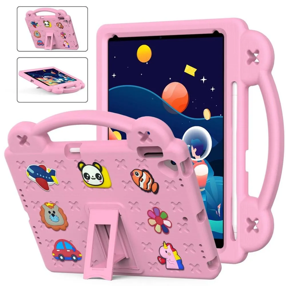 Apple iPad 10.2 2021 2020 2019 EVA Foam Stativdeksel - Rosa