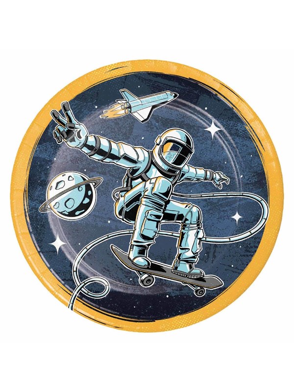 Haza Witbaard - Astronaut Plates 8pcs.
