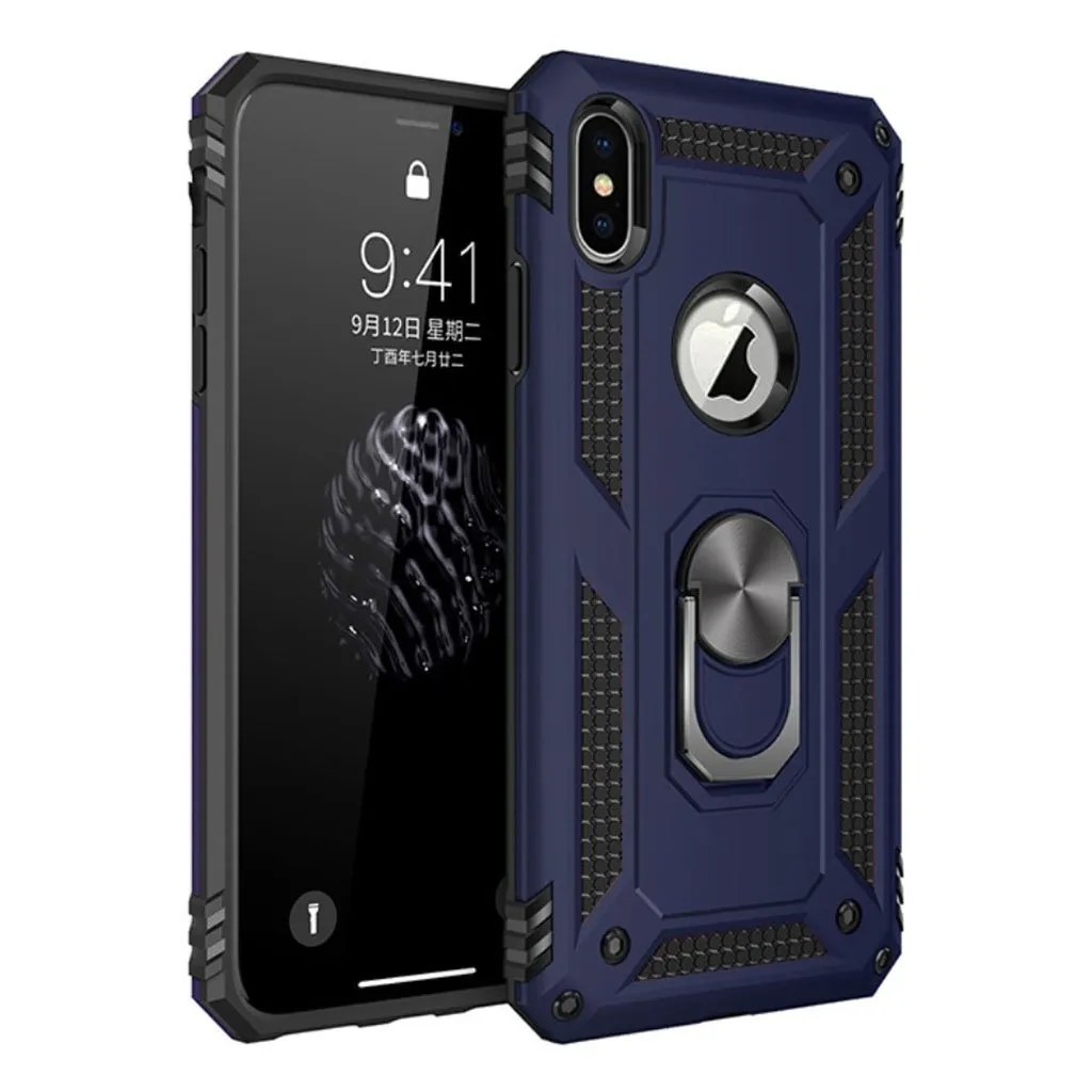 Bofink Combat iPhone XS deksel - Blå