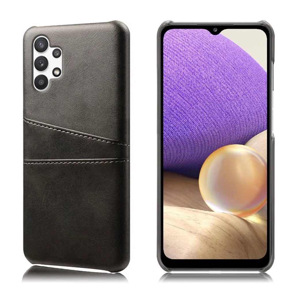Dual Card Etui Samsung Galaxy A32 5G - Svart