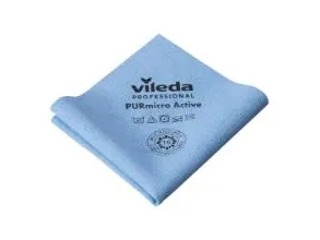 Mikrofiberklud PurMicro Active 38x35cm Blå PVA,5 stk/pk