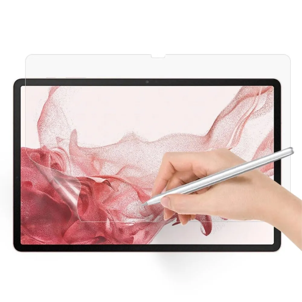 0,3 mm heldekkende skjermfilm i herdet glass for Samsung Galaxy Tab S9 Plus / S7 Plus / Tab S7 FE / Tab S8 Plus