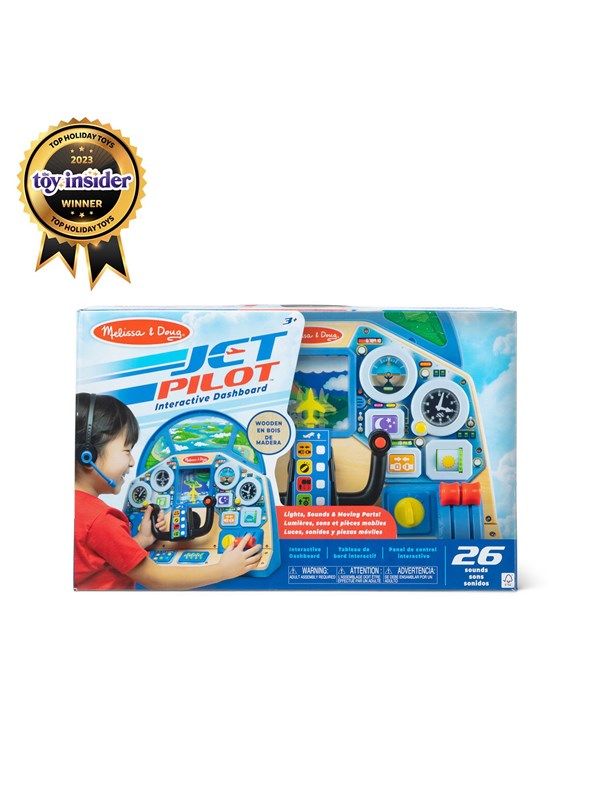 Melissa & Doug Jet Pilot Interactive Dashboard