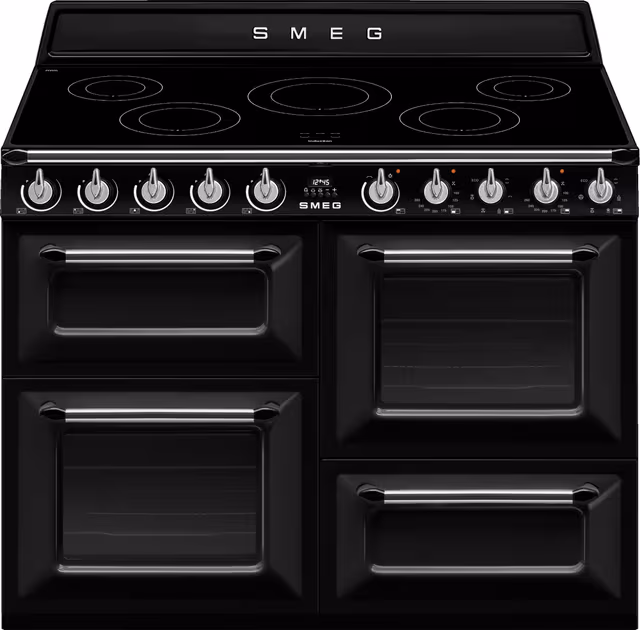Smeg Victoria Induksjonskomfyr TR4110IBL2 (110cm)