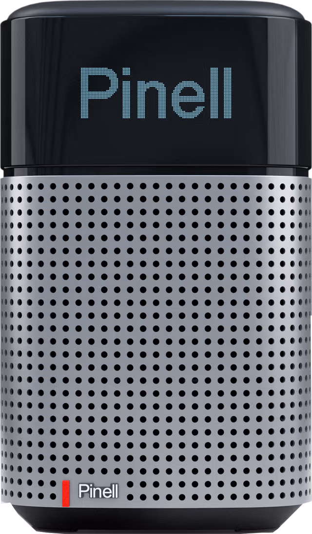 Pinell North bærbar digital radio (ice white)