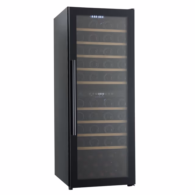 CaveCool Raw Zircon - 77 flasker - 2 kjølesone - Svart