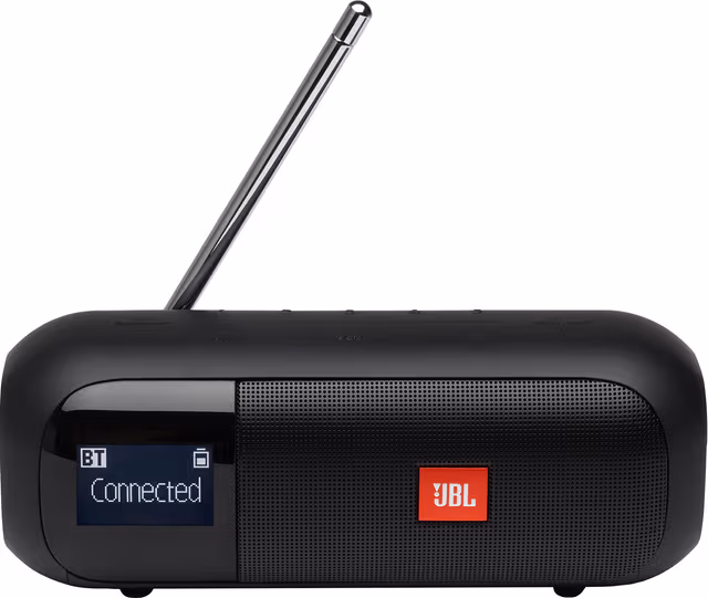 JBL Tuner 2 FM bærbar FM-/DAB-radio (sort)