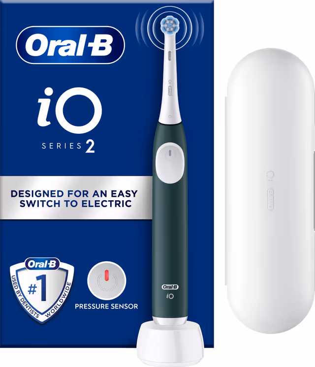Oral-B iO2 elektrisk tannbørste 612158 (skogsgrønn)