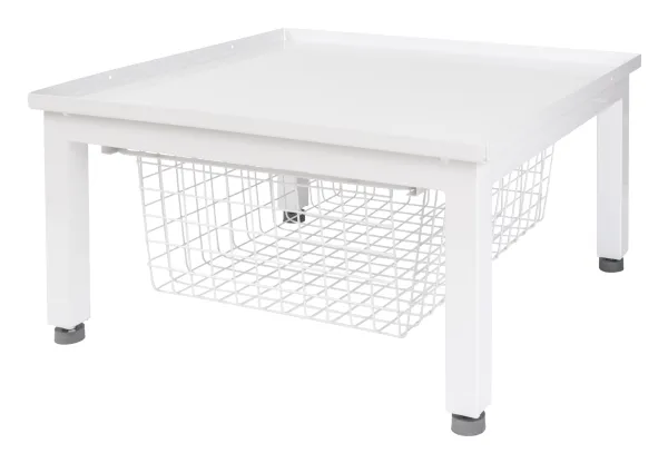 Nordic opphøyd base med kurv for vaskemaskin/tørketrommel