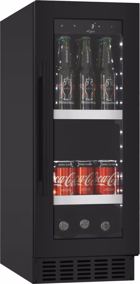 Innbyggbart ølskap - BeerServer 30 Anthracite Black