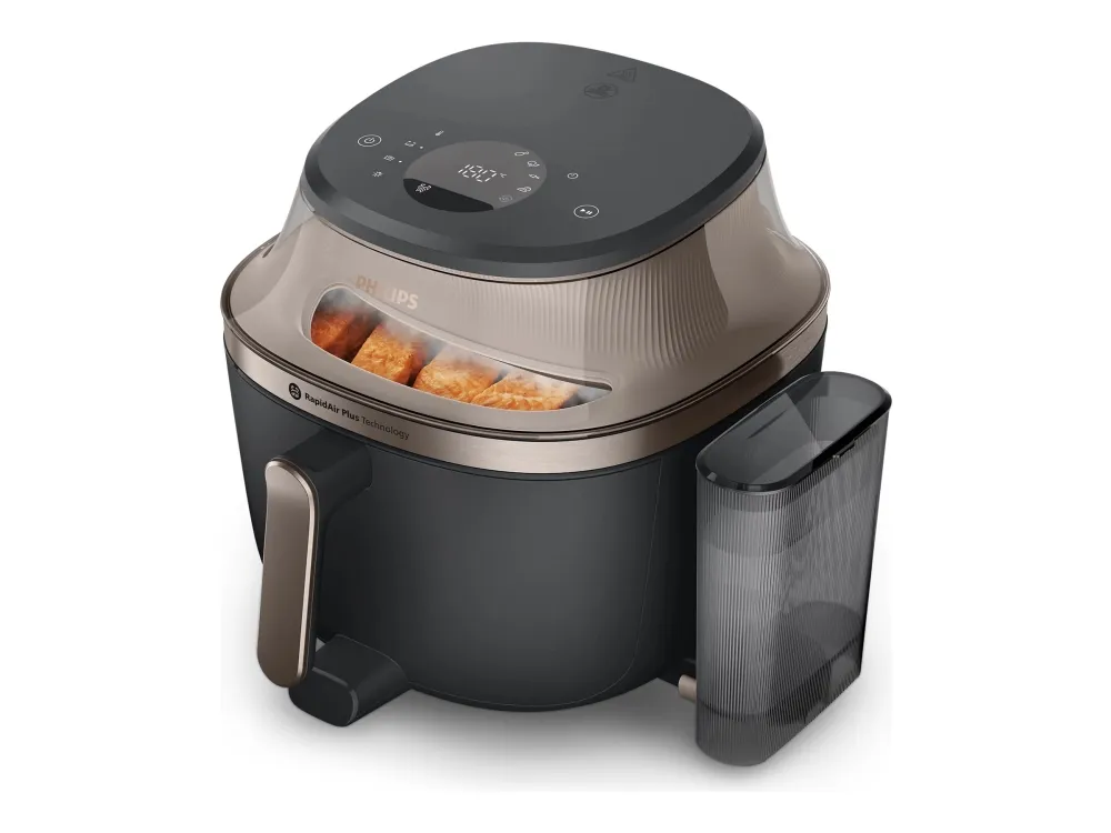 Philips 5000 Series airfryer NA547/07 (svart/gull)