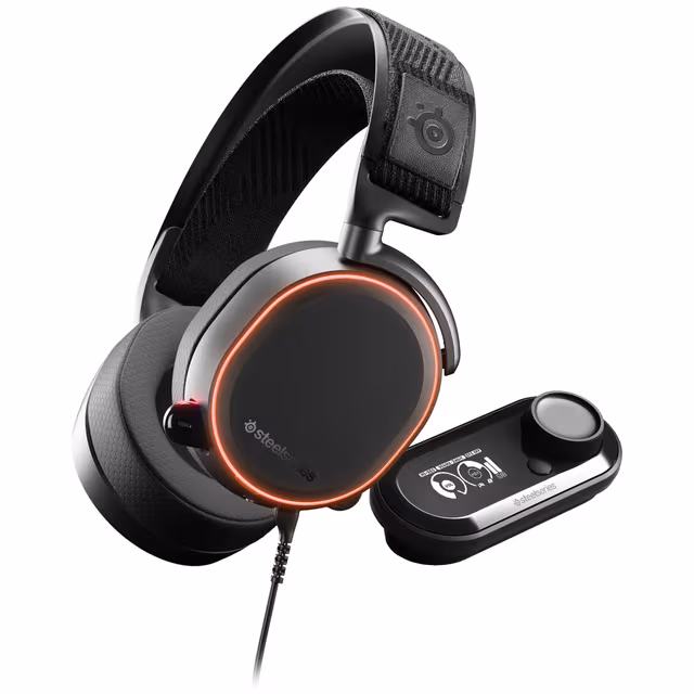 SteelSeries Arctis Pro gaming-headsett + GameDAC (sort)