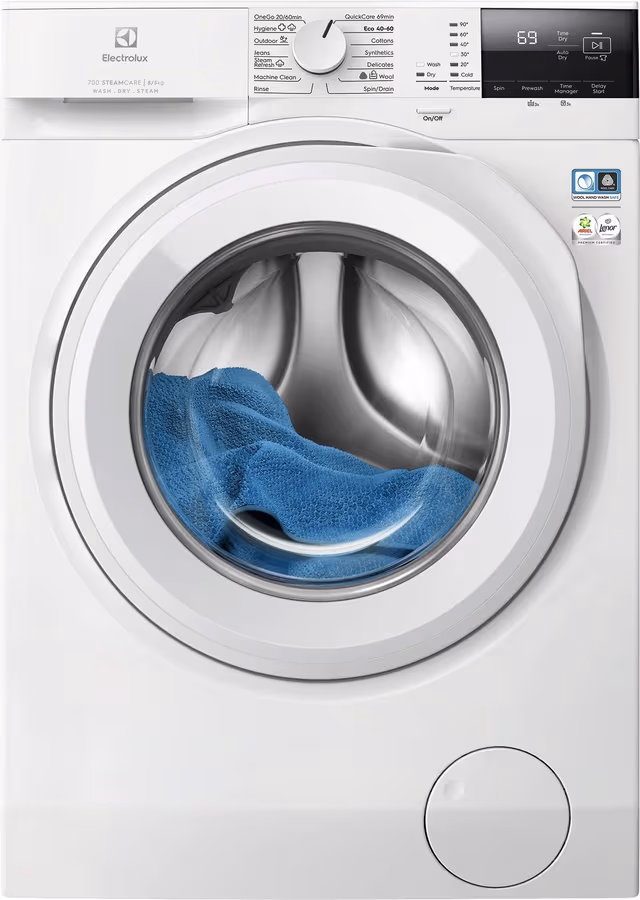 Electrolux Serie 700 Kombinert Vaskemaskin/Tørketrommel EWI721O84O (8/5kg)