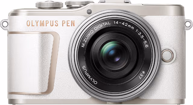Olympus Pen kompakt systemkamera value kit E-PL10 (hvit)