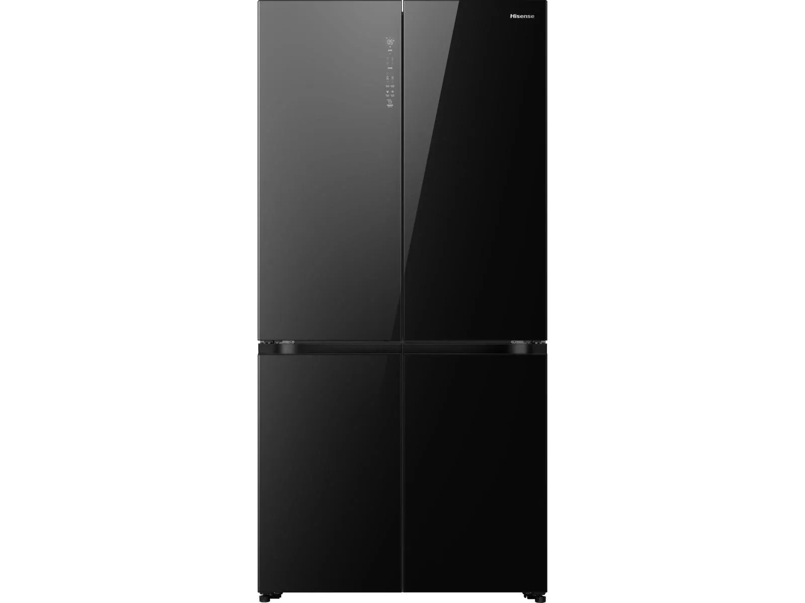 Hisense French door kombiskap RQ768N4GBE (svart)