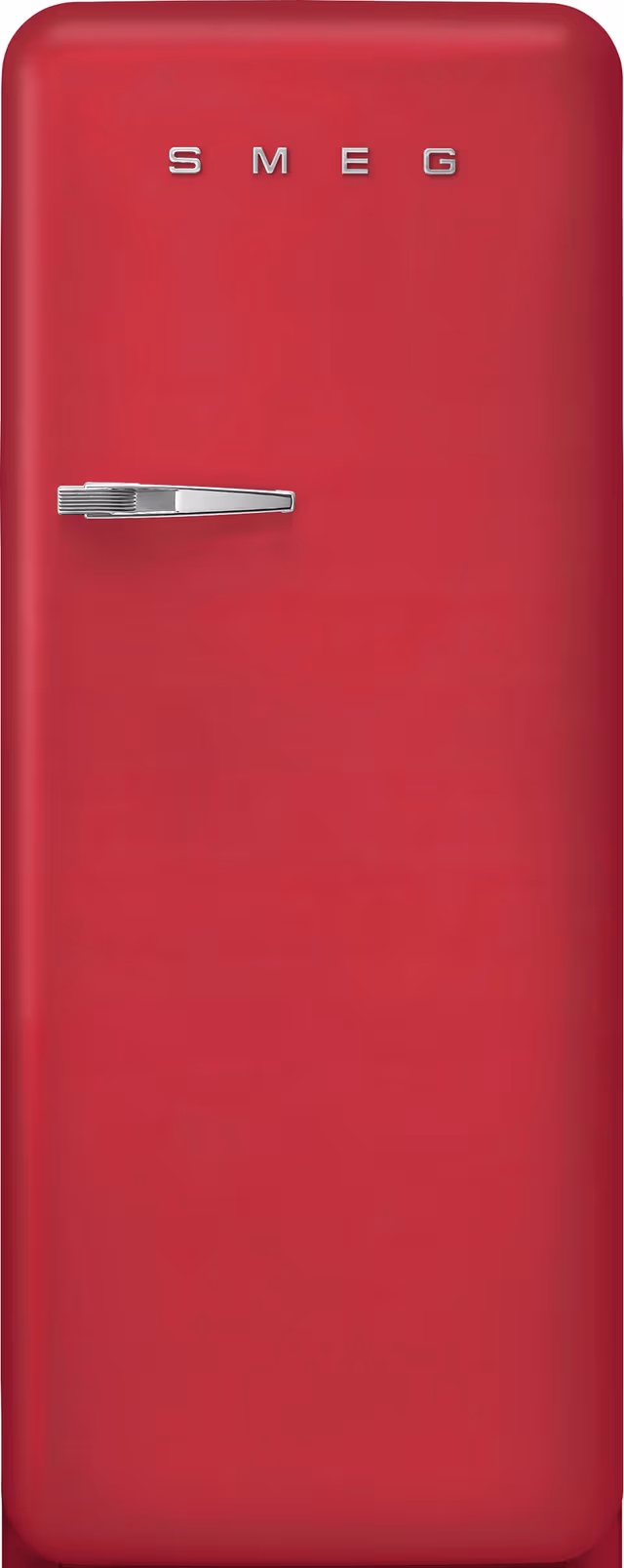 Smeg 50's style kjøleskap med fryser FAB28RDRB5 (rubinrød)