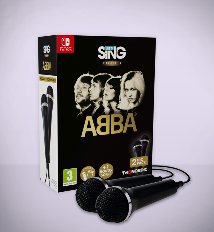 Let's Sing Abba 2027 - 2 Mic Bundle - Nintendo Switch - Nintendo Switch - Party