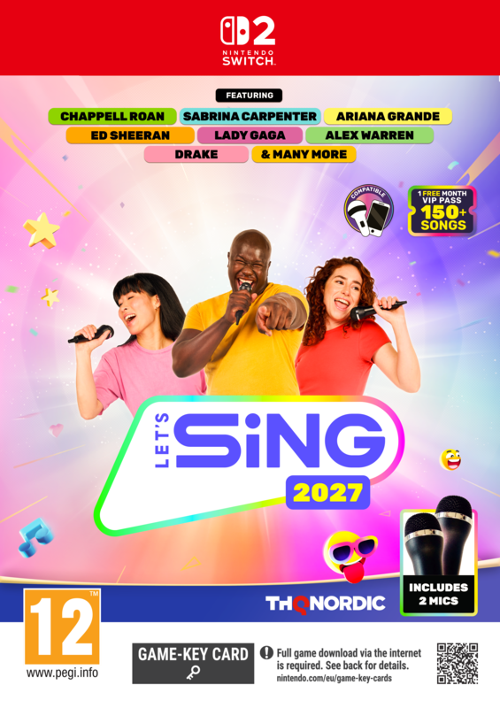Let's Sing 2027 - 2 Mic Bundle - Nintendo Switch 2 - Nintendo Switch 2 - Party