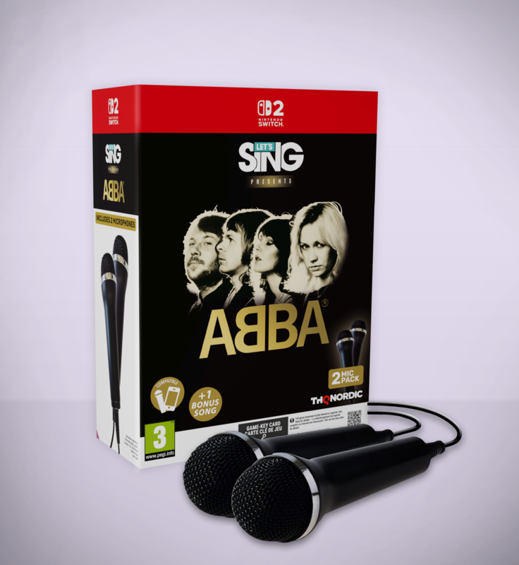 Let's Sing Abba 2027 - 2 Mic Bundle - Nintendo Switch 2 - Nintendo Switch 2 - Party