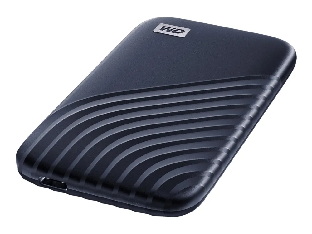 SANDISK WD My Passport SSD - 2TB - Blå - Ekstern SSD