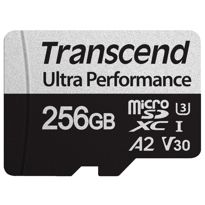 Transcend 340S MicroSD/SD - 160MB/s - 256GB