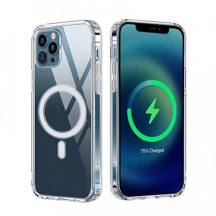 Anti Shock 1,5 mm MagSafe-etui for iPhone 16, gjennomsiktig
