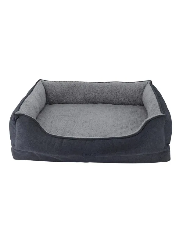 Nobby Comfort bed square VARA 90 x 70 x 24 cm Grå