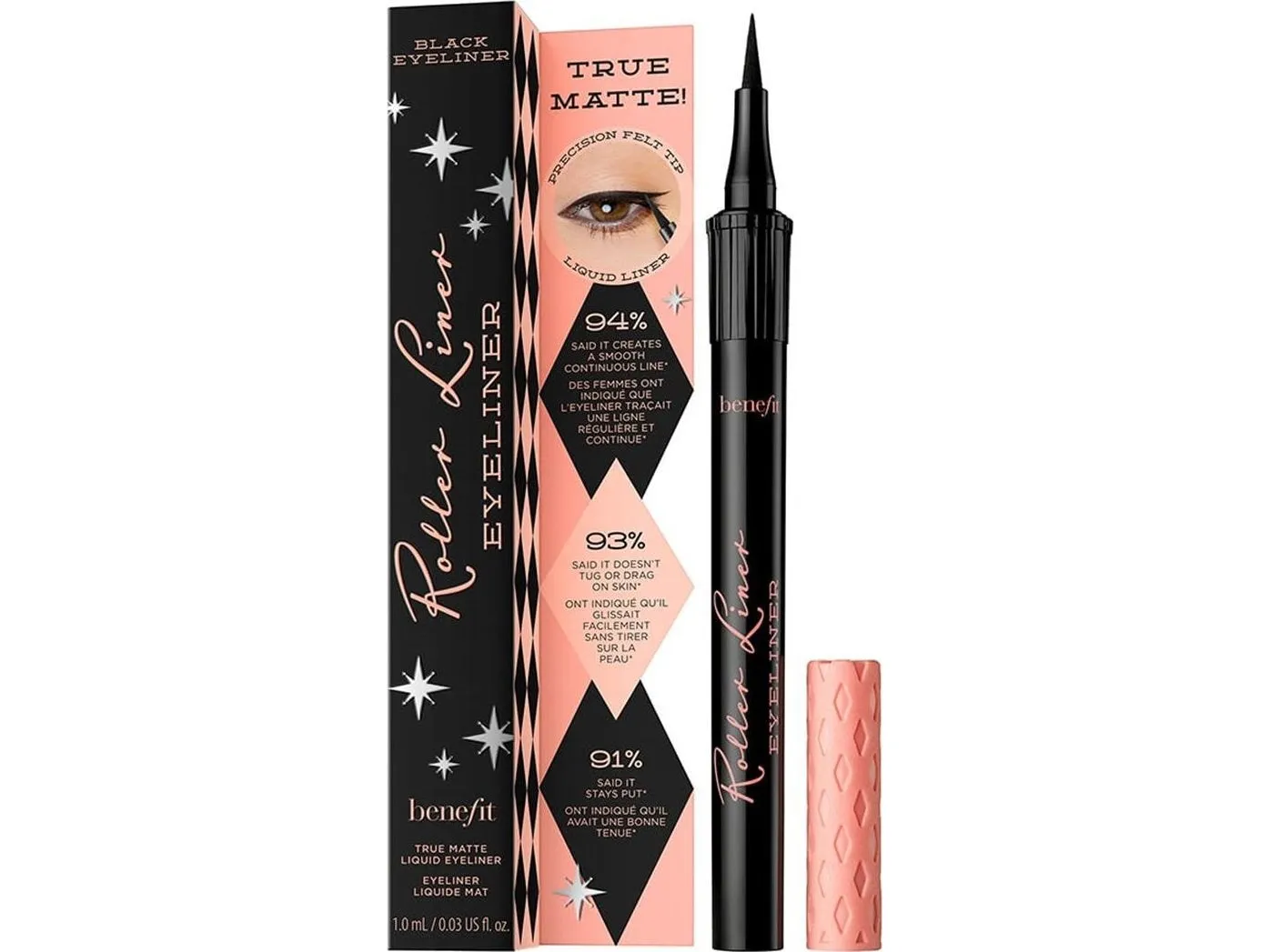 Benefit Cosmetics Roller Liner Eyeliner Noir 1 ml