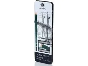 Astra skisseblyanter 6-pk